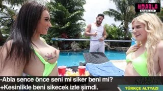 Muhteşem Kalçaları Olan Sarışın Hatunun Amını İştahla Sikti